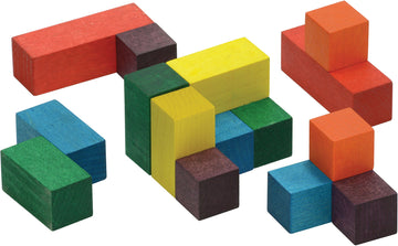 Color Soma Cube - Made In Usa