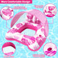 AMENON XL Pool Floats for mature-themeds with Adjustable Canopy  Cool Mesh Seat & Backdrest  Inflatable Pool Float mature-themed for Pool Lake Beach  Heavy Duty Floaties Chair  Tanning Pool Lounger with Drink Holder