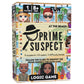 Fun Squared Games Prime Suspect: at The Beach - Logic Deduction Puzzle Game with 45 Case Cards | Single or Cooperative Play | Ag