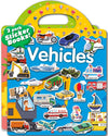 2 Pack Vehicle Dinosaur Reusable Sticker Book For Toddlers 2-4 Years, Toddler Sticker Book For Kids, Toddler Activities Crafts P