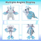 New Dragon Plush Stuffed Animal Plushies Toy Kawaii Dragon Decor Merch Present For Kids Boys Girls For Aged 3+ (White)