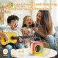 Mini Karaoke Machine For Kids, Bluetooth Karaoke Speaker With 2 Wireless Microphones And Led Lights For Kids And Adults, Birthda