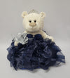 Kinnex Collections Since 1997 20'' Quince Anos Quinceanera Last Doll Teddy Bear With Dress (Centerpiece) ~ Arc16831-16R (Navy Bl