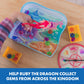 Educational Insights Ruby's Gem Quest Scissor Skills Game - Multi, Medium, Plastic, Ages 3+, Model 3087, Preschool Board Game
