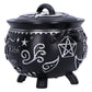 Nemesis Now Big Witch Energy Cauldron Box 15.4Cm, Resin, Black, Halloween Giftware Collection, Halloween Witch'S Cauldron Box, Witchcraft Giftware, Storage Box, Cast In The Finest Resin, Hand-Painted