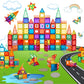 Magnetic Tiles 85 Pcs Magnetic Blocks For Kids, 3D Magnetic Building Blocks, Magnetic Stacking Toys Construction Kit,Stem Toys For Toddlers Children Boys Girls Ages 3 4 5 6 7 8+ Year Old