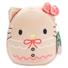 Squishmallows 8-Inch Hello Kitty Cookie Plush - Brown Polyester Collectible Soft Toy, Model SQSN00217