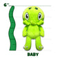 C is for Cthulhu Baby Plush Toy, Green, 6 Inches, Soft Plush Material