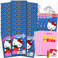 Hello Kitty Mini Party Favors Set for Kids - Bundle with 24 Mini Hello Kitty Grab n Go Play Packs with Coloring Pages, Stickers 