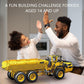 Mould King 17010 Engineering Dump Truck Building Block Kits  MOC Building Blocks Set to Build  Gift for Kids Age 8+/mature-themed Collections Enthusiasts(1888 Pieces with Motor/APP Remote Control)