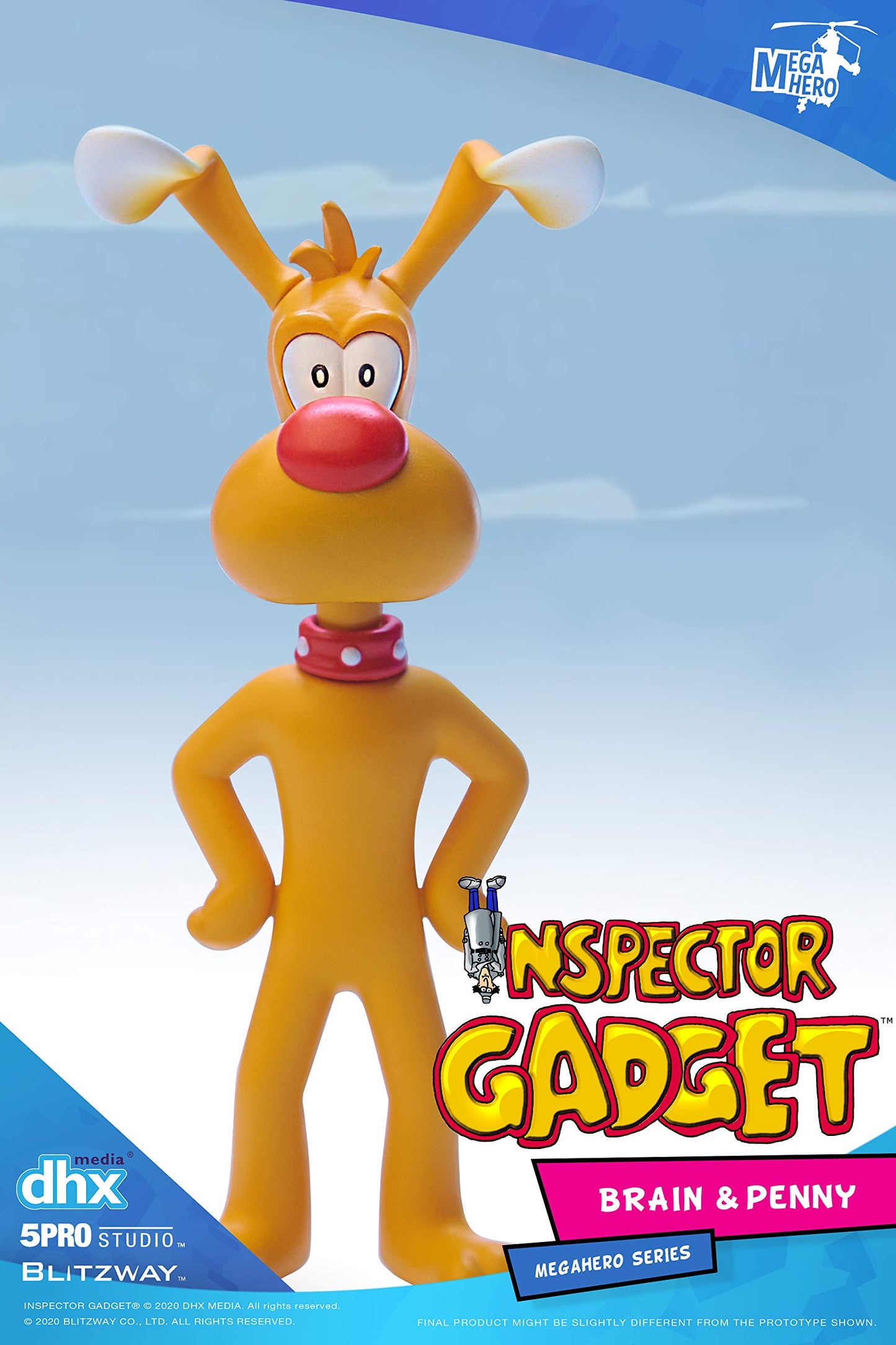 Blitzway - Inspector Gadget - Brain & Penny, 5Pro Studio Megahero Series