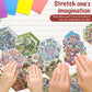 DIY 3D Sticker Scene, 12 Sets Fun DIY 3D House Stickers, Make Your Own Mini Room Scenes, Cute Cartoon 3D Miniature Scene Sticker