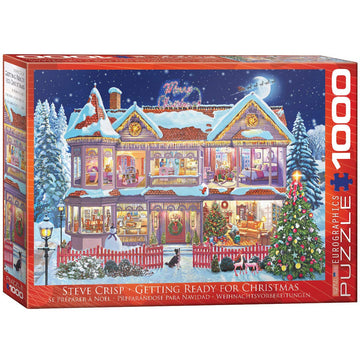 Eurographics Getting Ready For Christmas Puzzle (1000 Pieces) (6000-0973)