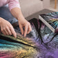 Hard Impossible Puzzles For Adults 1000 Piece, Challenging Difficult Puzzles For Adults, Colorful Gradient Jigsaw Puzzle For Adult