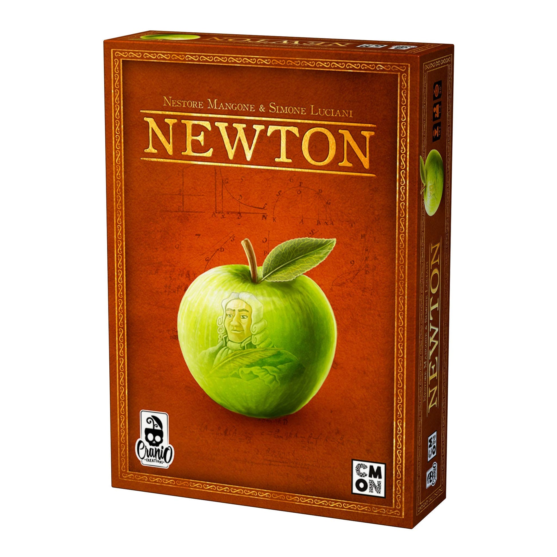 Newton Board Game | Strategy Game for Teens and mature-themeds| Fun Board Game mature-themed and Family Game Night | Ages 14 and up | 1 to 4 Players | Average Playtime 90 Minutes | Made by Cranio Creations