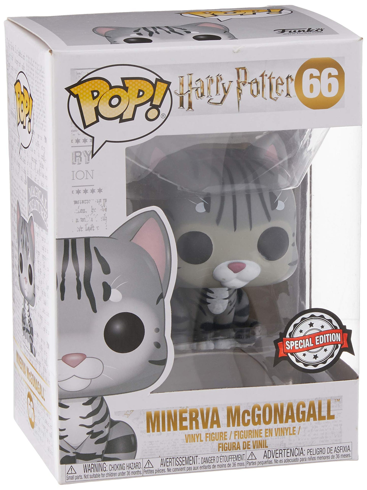 Funko Pop Movies: Harry Potter - Minerva Mcgonagall As Cat Collectible Figure, Multicolor