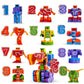 Joyin 10 Pcs Number Bots Educational Toys, Number Bots, Action Figure Learning Toys, Christmas Birthday Gifts For Kids Boys Girls 3 4 5 6 Years Old