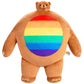 Tiny Headed Kingdom Pride Pip Bear, Adorable Stuffed Animal For Girls & Boys, Big Plushie Small Head, 15 Inches