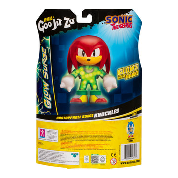 Heroes of Goo Jit Zu Unstoppable Surge Knuckles - Glow-in-the-Dark, Stretchy, Multicolor, Model 42747