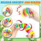 12Pcs Baby Sensory Fidget Slug Toys Pack, Asmr Travel Airplane Activities Road Trip Car Toy For Toddler Kids Figette Worm For Ad
