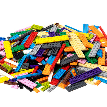 Mannidoo 360 Pieces Flat Building Plates, 12 Sizes Multipacks Plates Compatible With Lego Building Pieces, Small Flat Platform B