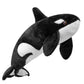 Zhongxin Made Large Orca Plush Toy - Realistic Orca Stuffed Animals 29In, Soft Ocean Sea Creatures Orca Sharks Plush Toy Gift Collection For Kids