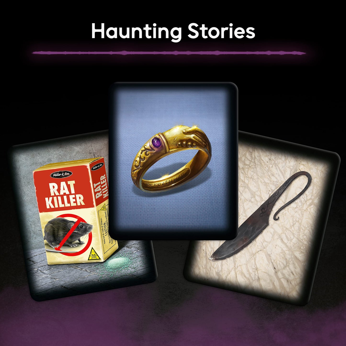 Ravensburger Echoes The Cursed Ring Audio Murder Mystery Game For Adults And Kids Age 14 Years Up