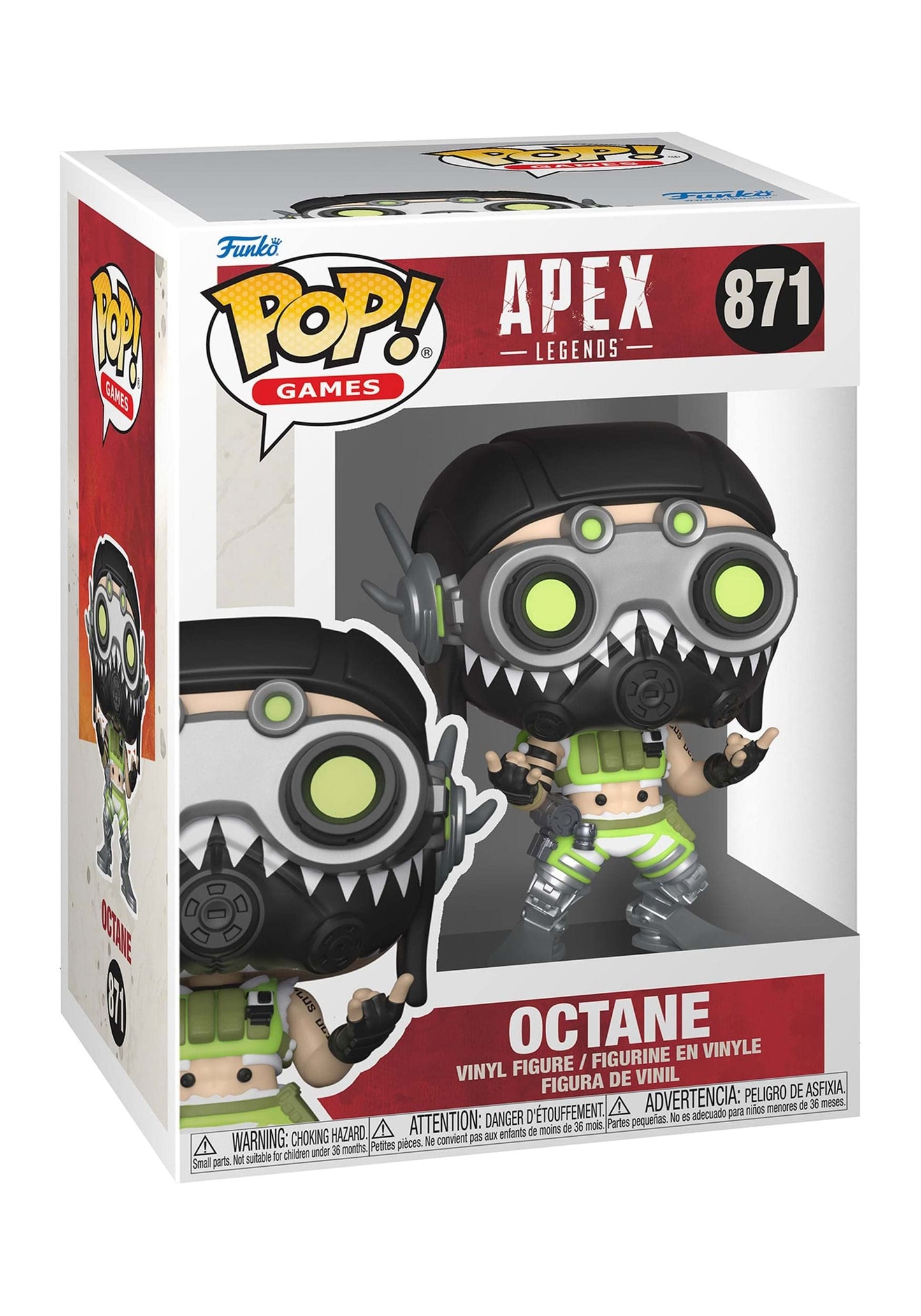 Funko Pop! Games Apex Legends Octane Vinyl Figure - Multicolor, Model 63999