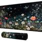 DIGTIALL Card Mat for MTG & TCG Playmat Mouse Pad 24 x 14 Game Mat for MTG RPG CCG Trading Card Game Playmats Table Mat Perfect for Card Games Video Games Computer Office Flowers Grass and Birds