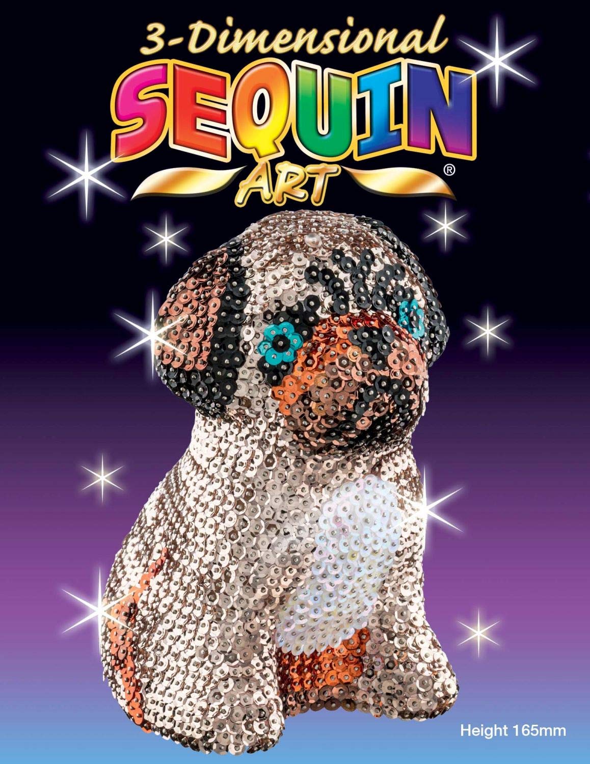 Sequin Art 3D-Large Lily Pug Arts & Crafts Kits