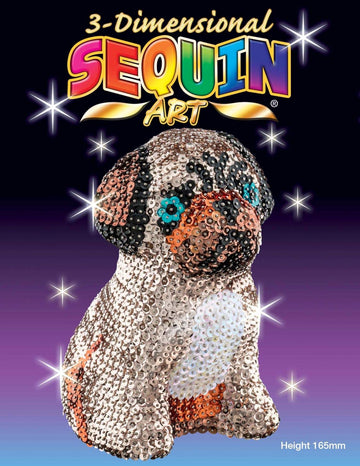 Sequin Art 3D-Large Lily Pug Arts & Crafts Kits
