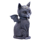 Nemesis Now Cult Cuties Adorable Occult Figurines, Bewitching Evil Spirit Creatures, Hand-Painted, Resin - Malpuss Large