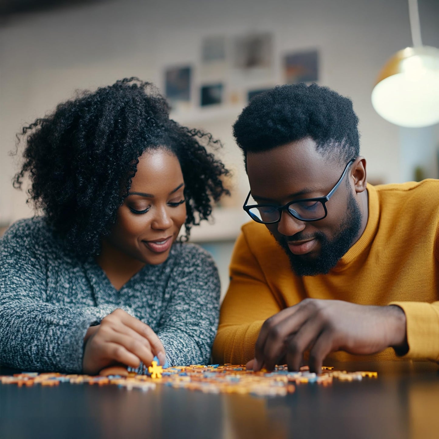African American Expressions - Black History 500-Piece Puzzle – African American Jigsaw Puzzle For Adults | Cultural Heritage & Reflection