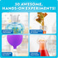 National Geographic Kids Junior Chemistry Set - Complete Early Learning Lab Kit With 50 Science Experiments For Kids And 20+ Lab