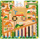 Montessori Magnetic Maze Board - Wooden Drawing Board with Magnetic Beads for 3+ Year Old Kids - Educational Learning Toys