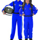 Underwraps Kid'S Children'S Astronaut Flight Suit Costume - Blue Childrens Costume, Blue, Medium