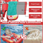 Mambobaby Baby Pool Float with Canopy  Kalolary Non-Inflatable Baby Swim Float Infant Swim Trainer Ring Toddler Pool Float with Adjustable Strap & Tile for 3-24 Months Age Boys Girls (Red Car)