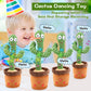 Emoin Dancing Cactus Baby Toys, Talking Cactus Toys Repeats What You Say Baby Boy Toys, Dancing Cactus Mimicking Toy With Led English Sing Talking 15 Second Voice Recorder