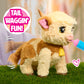 Just Play furReal Maggie The Feed & Follow Cow, 11 Inch Interactive Highland Mini Cow, for Boys and Girls, Ages 4 and up