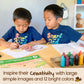 Honeysticks 100% Pure Beeswax Crayons Natural, Non Toxic, Safe for Toddlers, Kids and Children, Handmade in New Zealand, For 1 Y