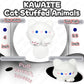 White Cat Stuffed Animals, Kawaii Cat Plushies For Girls And Boys, Soft Cats Mini Plush Toy Keychain, Fun Cuddly Plush Toys For
