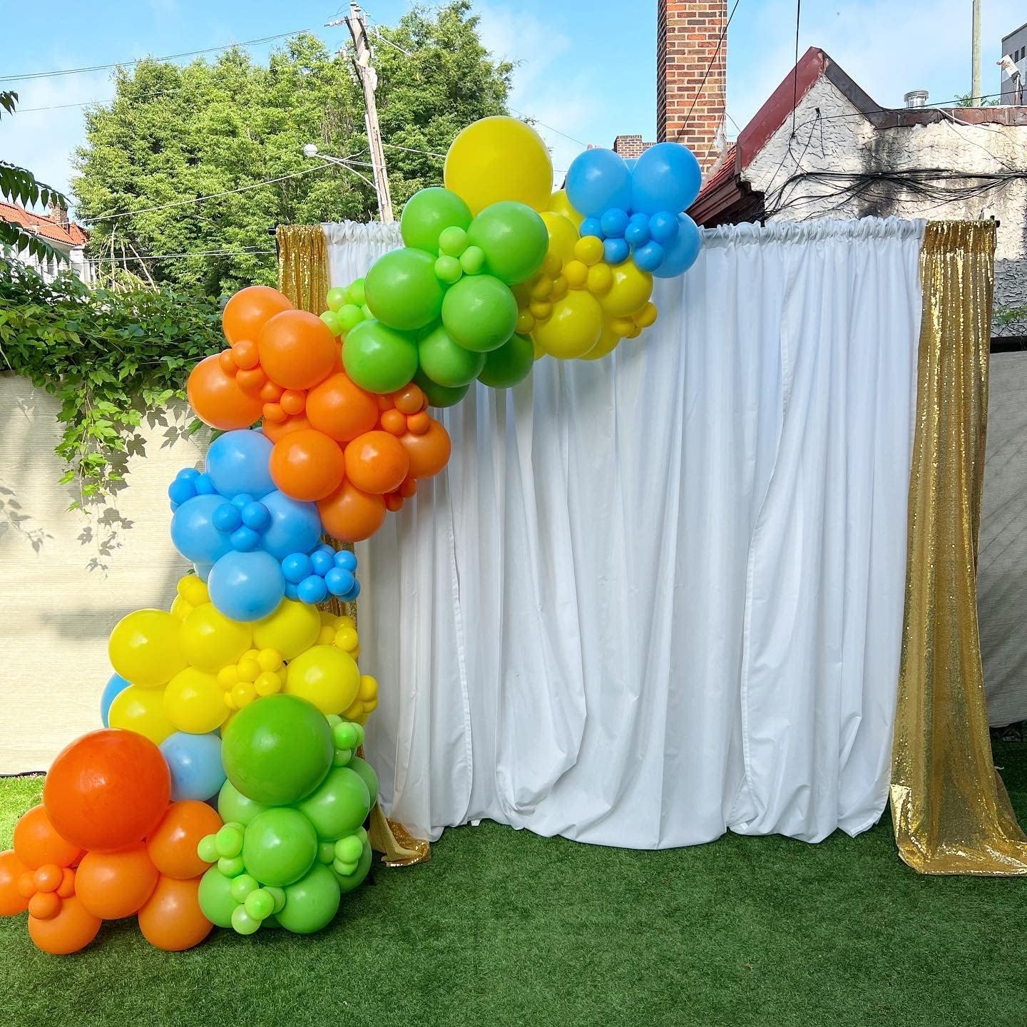 140Pcs Lime Green Balloons Light Green Balloon Garland Arch Kit 5/10/12/18 Inch Matte Latex Green Balloons Different Sizes As Ba
