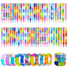 100Pcs Pop Random Bracelet,Pop Bubble Fidget Sensory Toys, Pop Toy Bulk For Party Favor, Classroom Student Prizes Easter Basket