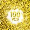 100 Piece Yellow Bricks Bulk, 12 Size Yellow Classic Building Blocks Bricks, Compatible With Lego Parts And Pieces(Color: Yellow