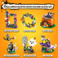 Qesfir Haunted House Building Blocks Set - Christmas Building Toys Kit For Kids Halloween Displayable Model Thanksgiving Gift Fo