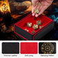 DND Dice Set, 7Pcs Metal Dice with Dice Box for Dungeons and Dragons, Polyhedral D&D Dice Set Role Playing Games, Board Games (B