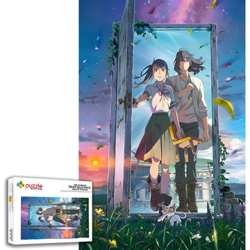 Anime Jigsaw Puzzles Puzzles For Adults 1000 Pieces Wooden Collage Jigsaw Puzzle Art For Teens Adults 29.5X20 In (Suzum)