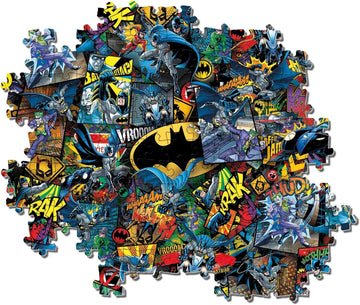 Clementoni Batman Impossible Jigsaw Puzzle, 1000 Pieces, Made In Italy, Adults’ Puzzles, 39575