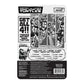 Super7 Teenage Mutant Ninja Turtles Michelangelo (Comic Grayscale) - 3.75' Tmnt Action Figure With Accessories Classic Cartoon Collectibles