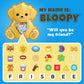 Vango BIZYBOO Seek & Find Plush Game - Educational Hidden Object Search for Kids 2+ - Multicolor Polyester